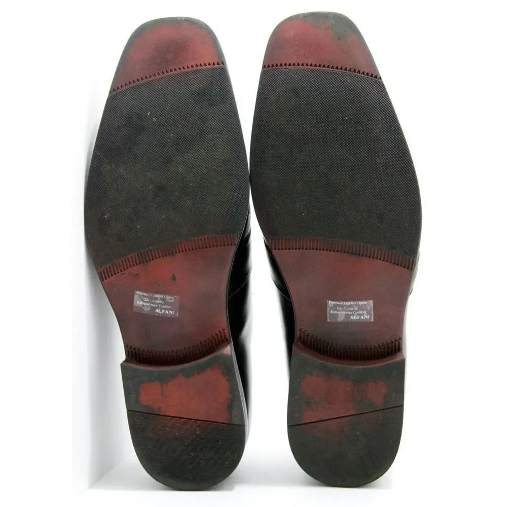 Alfani Clicker Black Dress Metal Bit Loafers 10 M